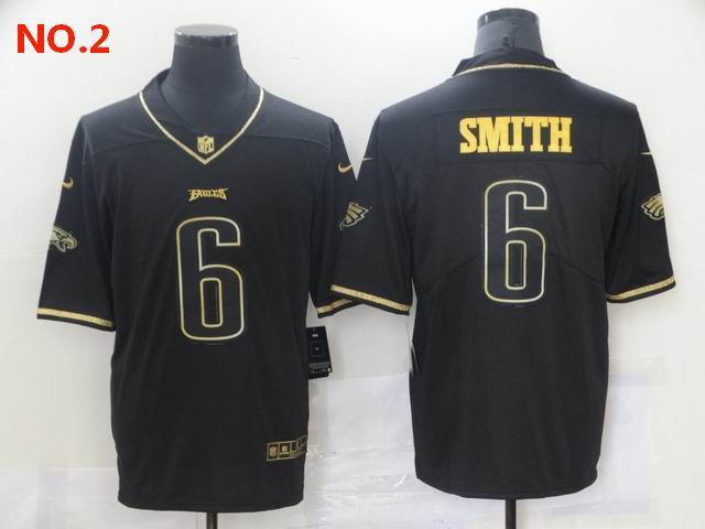 Men's Philadelphia Eagles #6 DeVonta Smith Jersey NO.2;